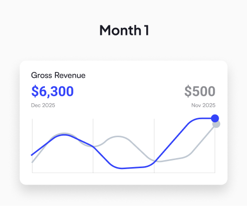 Stripe Revenue Milestones for Roberto Garza — image 1 of 4