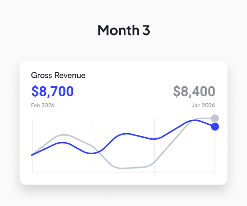 Stripe Revenue Milestones for Roberto Garza — image 3 of 4