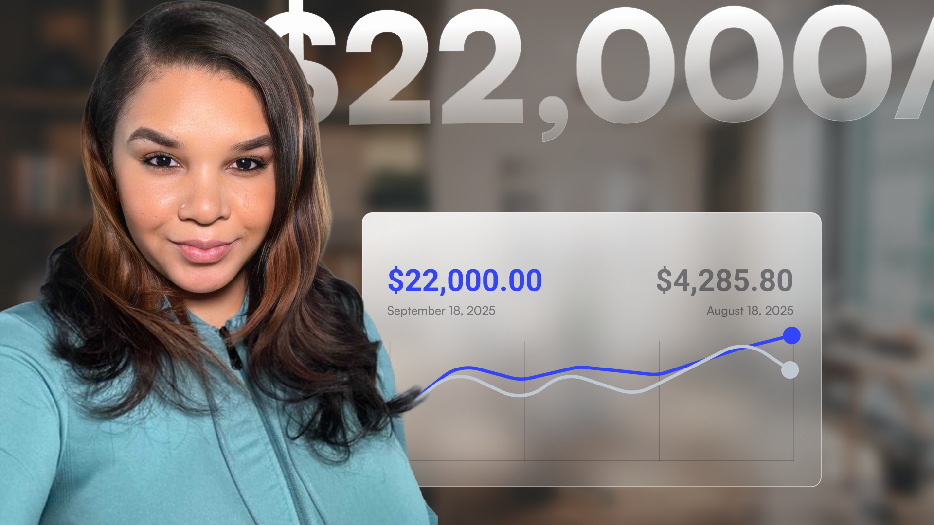 From Hairdresser to $22K/Month Business Owner—Without Leaving Her Passion